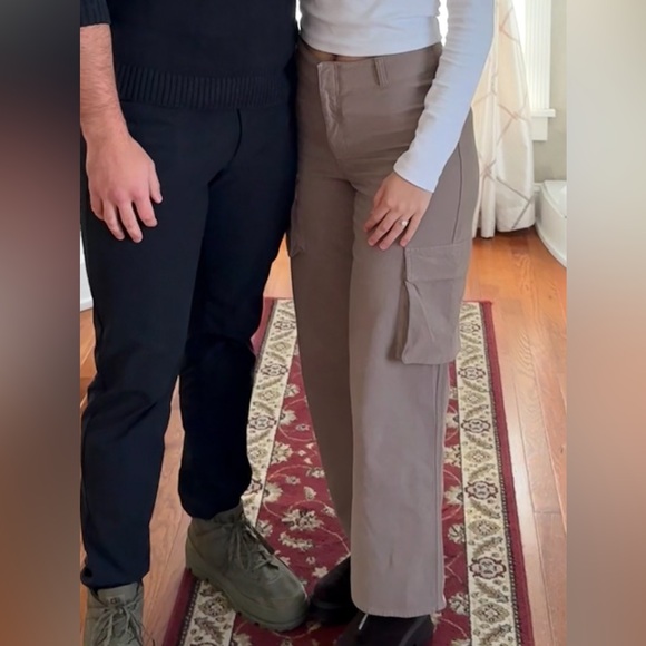 Aritzia Tan Straight Leg Cargo - Picture 5 of 6